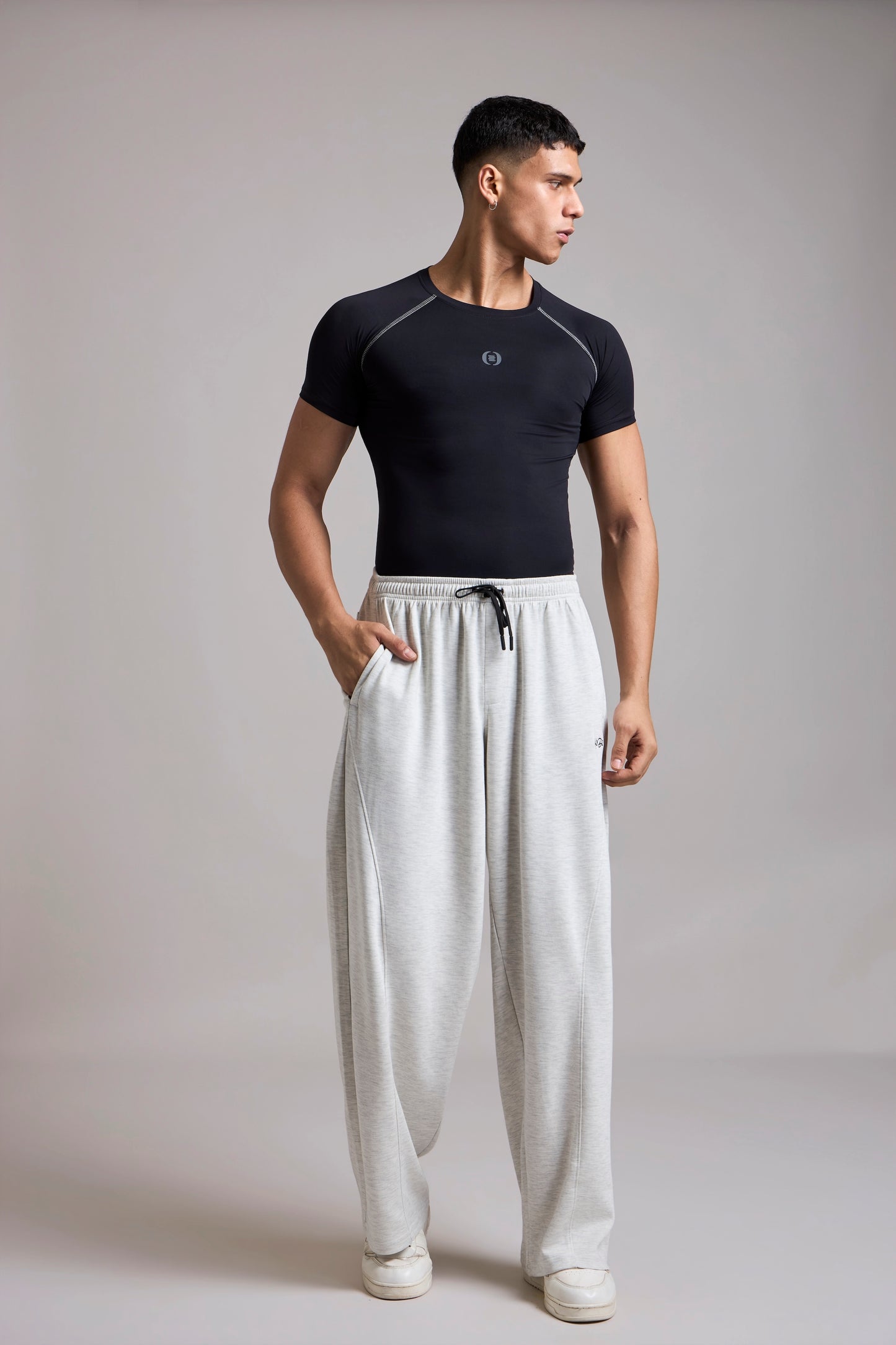 Pack of 2: Grind Compression Tee – Red+Black